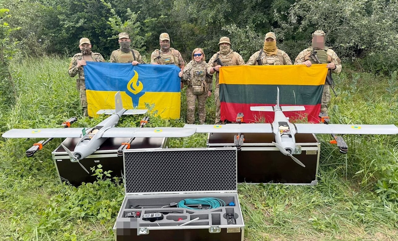 Lithuania’s “Radarom!” Campaign Delivers 2,600 Drones to Ukraine Photo: Lithuania’s “Radarom!” Campaign Delivers 2,600 Drones to Ukraine. Source: LRT