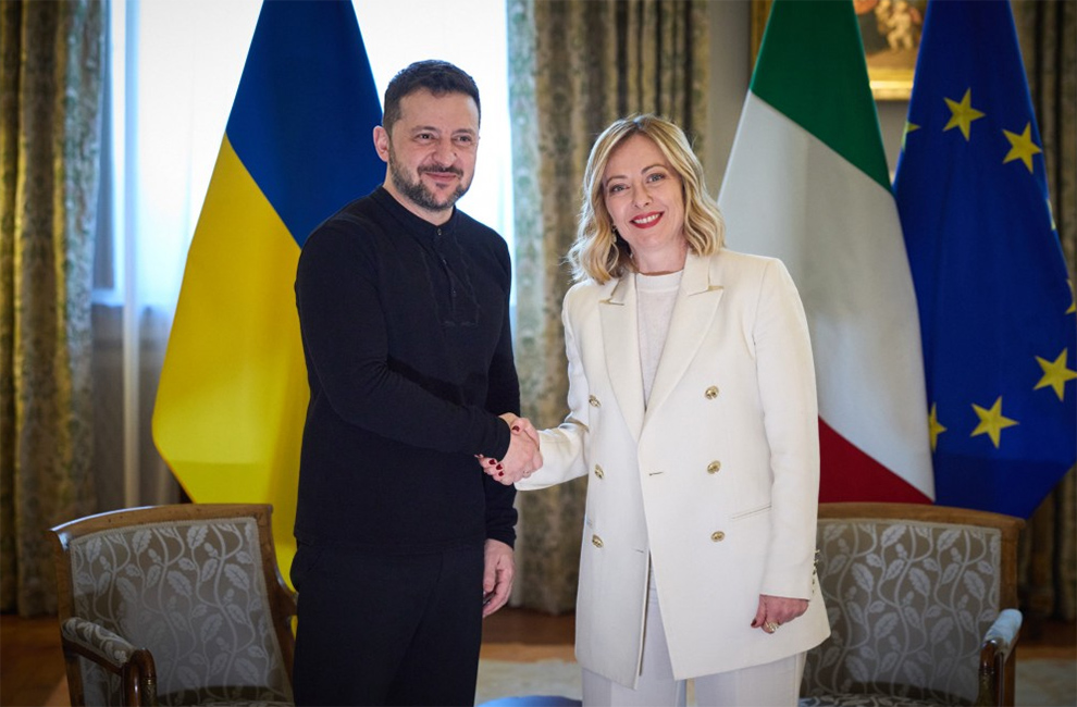 Meloni Suggests NATO-light Mechanism for Ukraine Security. Source: president-gov-ua