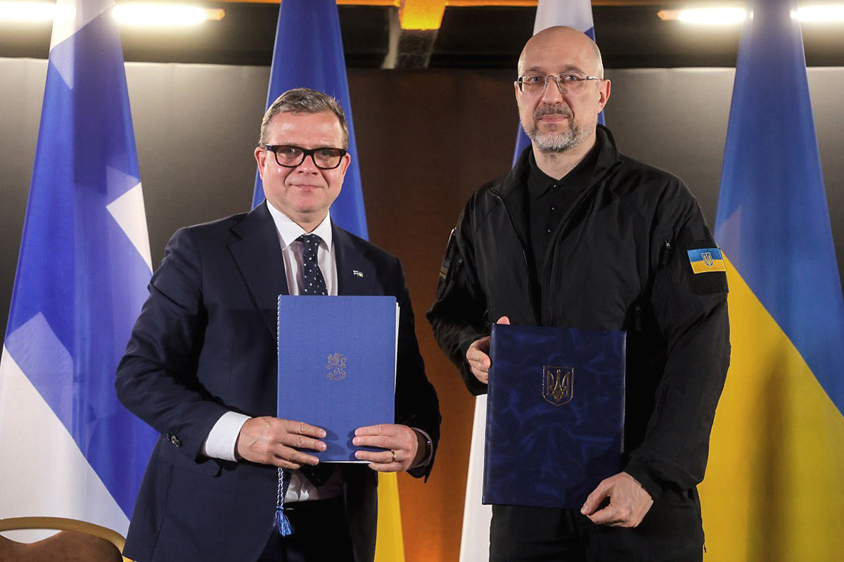 Ukraine and Finland Launch Global Coalition to Boost Civilian Shelter Infrastructure Photo: Ukraine and Finland Launch Global Coalition to Boost Civilian Shelter Infrastructure. Source: x-com-Denys-Shmyhal
