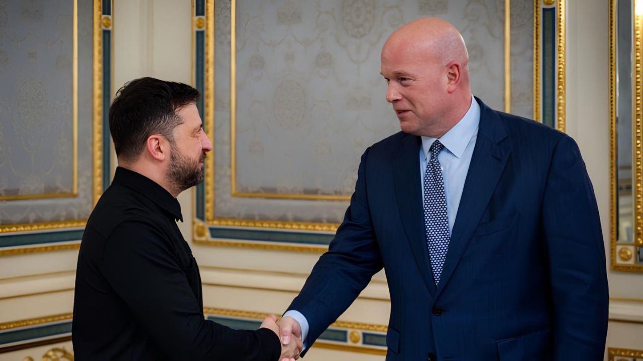 Photo: Whitaker Meets Zelenskyy in Kyiv, Stresses Need to End ‘Senseless War’ Through Diplomacy. Source: x-U.S. Ambassador to NATO