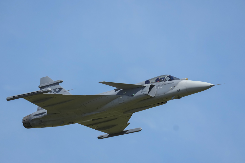 Sweden Explores Financing Deal for Ukraine to Buy Up to 150 Gripen Jets. Source: AP/Andre Penner