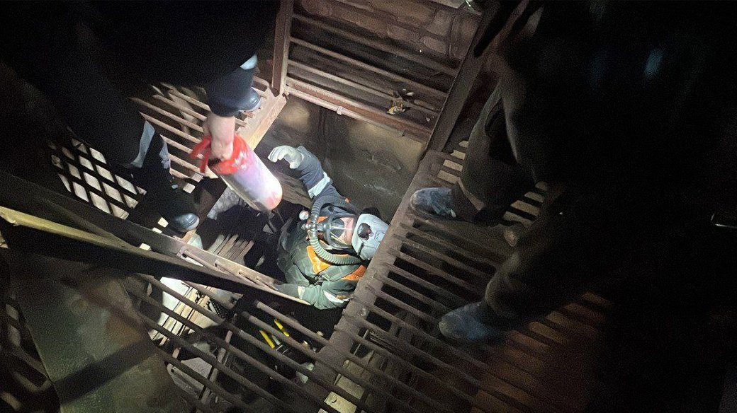 Russian Strike Cuts Power to Eight Mines in Dnipropetrovsk Region. Source: dsns.gov.ua