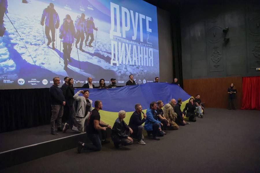 Photo: ‘Second Wind’: Film on Ukrainian War Heroes’ Kilimanjaro Climb Debuts in Washington. Source: ngu-war-for-peace
