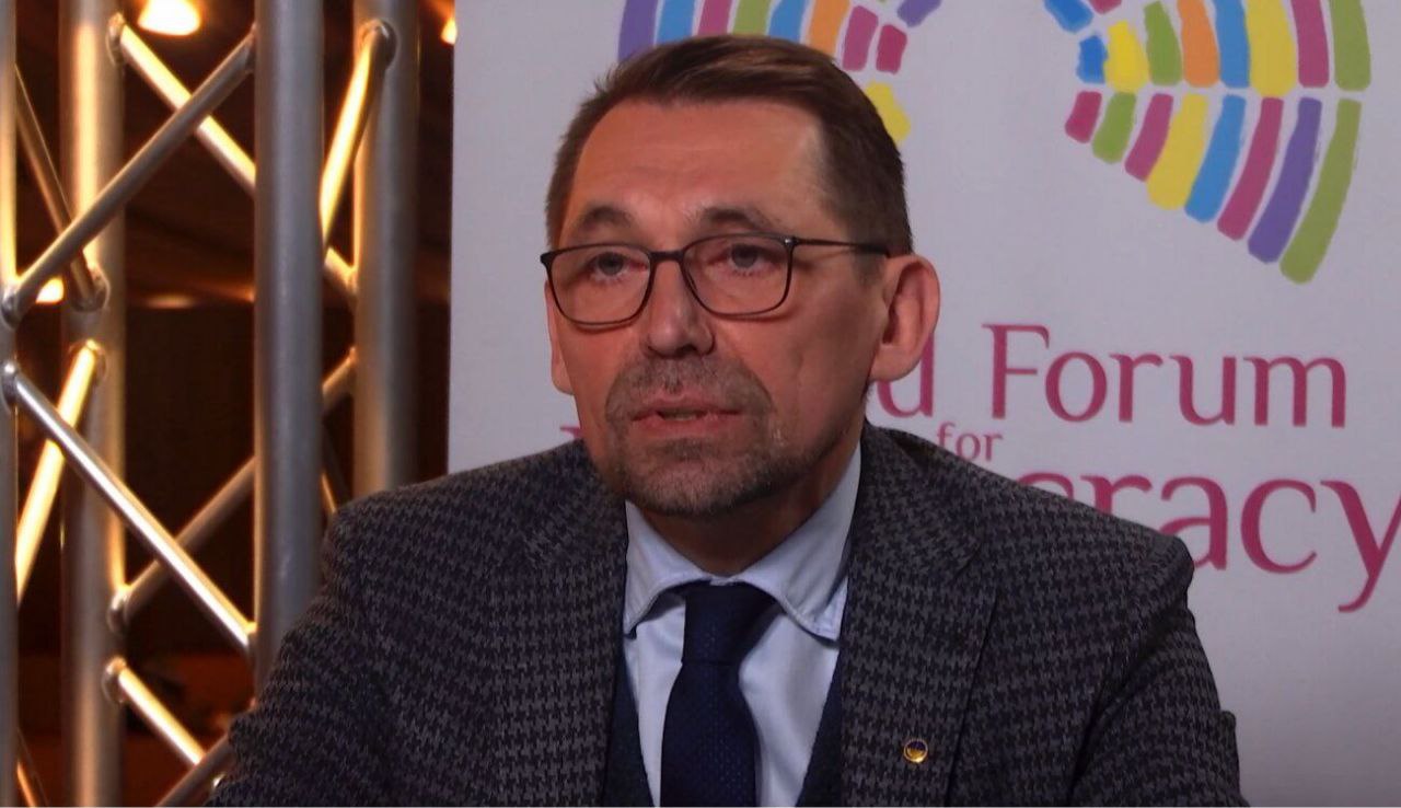 Photo: Europe’s Future Depends on Justice, Ukraine’s Envoy to the Council of Europe. Source: UATV Ukrainian