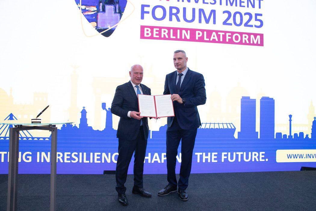 Berlin Hosts Kyiv Investment Forum Focused on Resilience and Future Development. Source: Telegram/ Kyiv City State Administration
