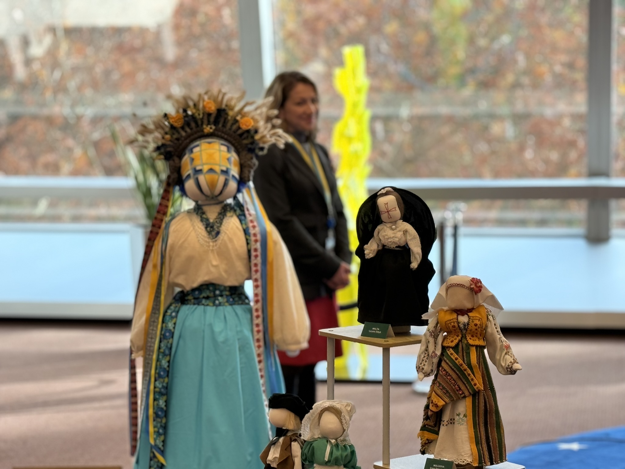 Strasbourg Hosts “Motanka” Exhibition Celebrating Ukrainian Womanhood. Source: Facebook/Ukraine.CoE