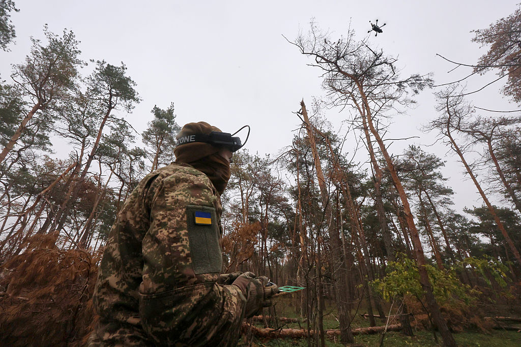 Photo: Ukraine Expands Drone-Defense Industry with New Octopus Interceptor Line. Source: Getty Images
