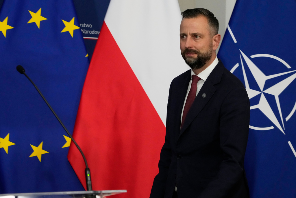 Photo Poland's Deputy Prime Minister and Defence Minister Wladyslaw Kosiniak-Kamysz . Source : AP