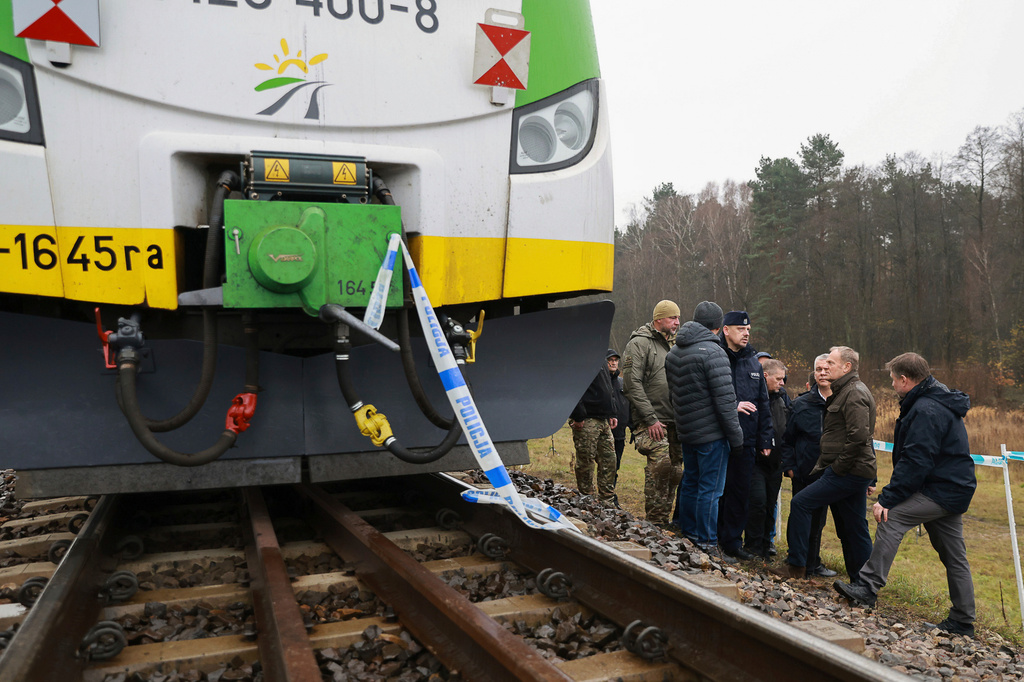 Russian Propaganda Seeks to Pin Rail Sabotage on Ukraine, Polish Security Confirms. Source: AP
