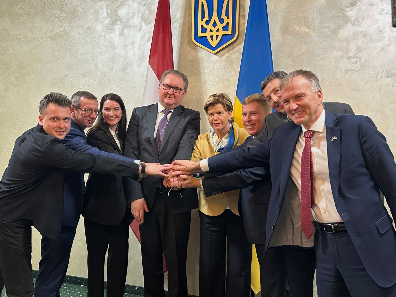 Photo: Latvia, Ukraine Launch AI Partnership to Support EU Accession Efforts. Source: fb-Kachka