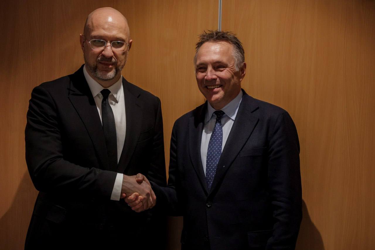 Ukrainian Defense Minister Denys Shmyhal and Norwegian Defense Minister Tore Sandvik. Photo //t.me/Denys_Smyhal/12044