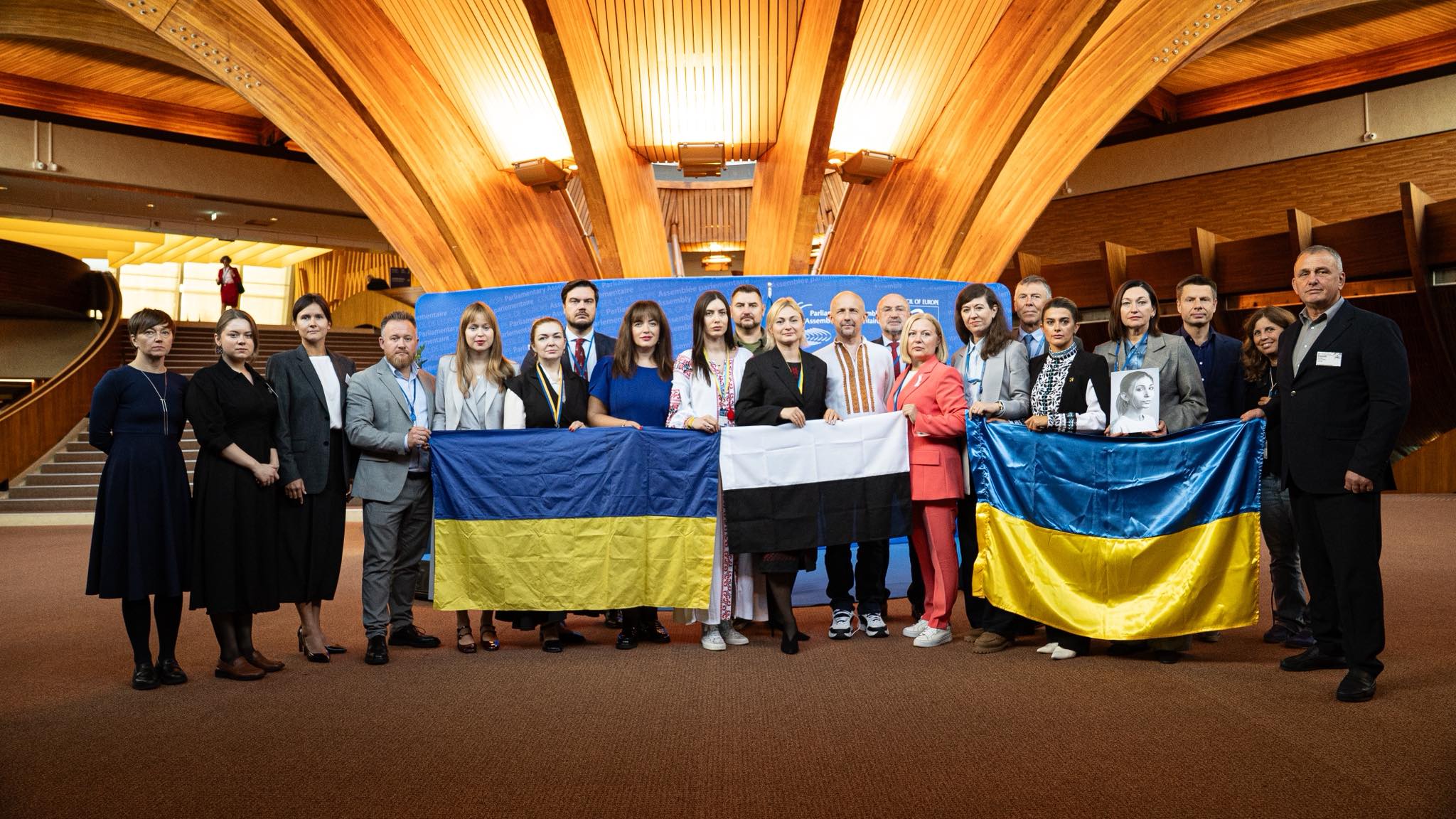 PACE Calls for Immediate Release of 26 Ukrainian Journalists Held by Russia. Source: fb-yevheniya-kravchuk