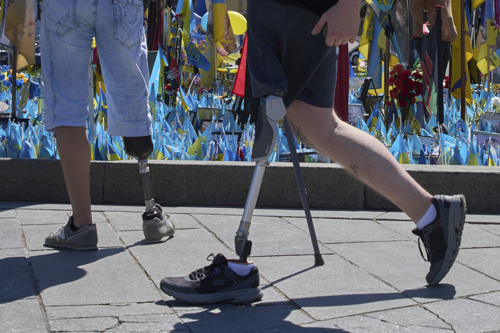 Photo: Latvia Joins NATO’s Renovator Initiative to Rebuild Ukrainian Rehabilitation Centers. Source: AP
