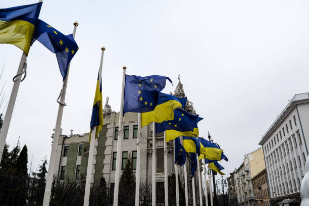 EU Allocates €300 Million to Support Ukraine in New Defence Programme EU Allocates €300 Million to Support Ukraine in New Defence Programme. Source: Getty Images