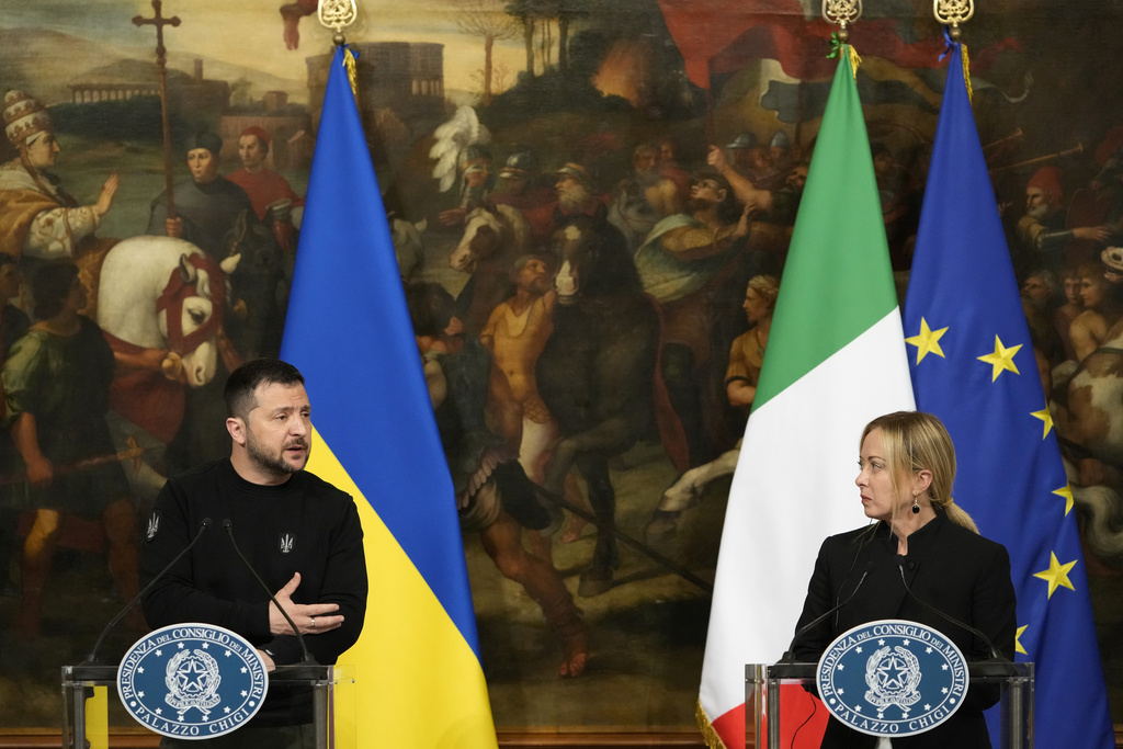 Italy Signals Readiness to Join U.S. Weapons Procurement Program for Ukraine Photo: Italy Signals Readiness to Join U.S. Weapons Procurement Program for Ukraine. Source: AP