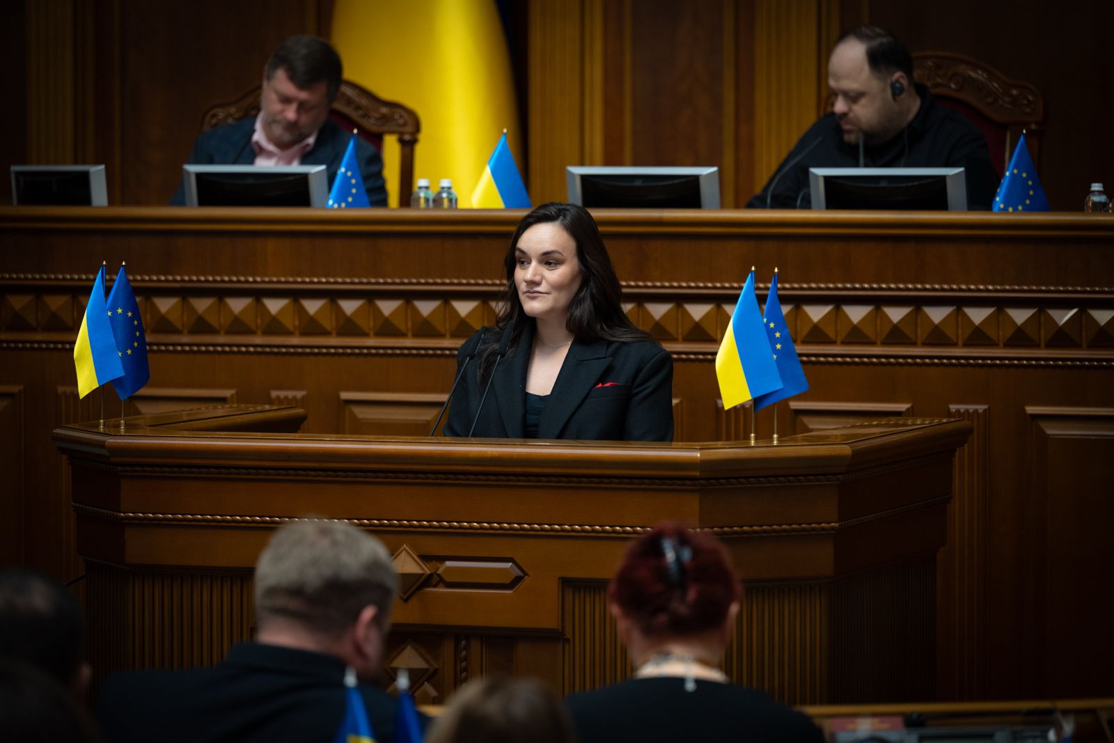 Ukrainian Parliament Confirms Tetiana Berezhna as Deputy Prime Minister and Minister of Culture Photo: Ukrainian Parliament Confirms Tetiana Berezhna as Deputy Prime Minister and Minister of Culture. Source: mcsc