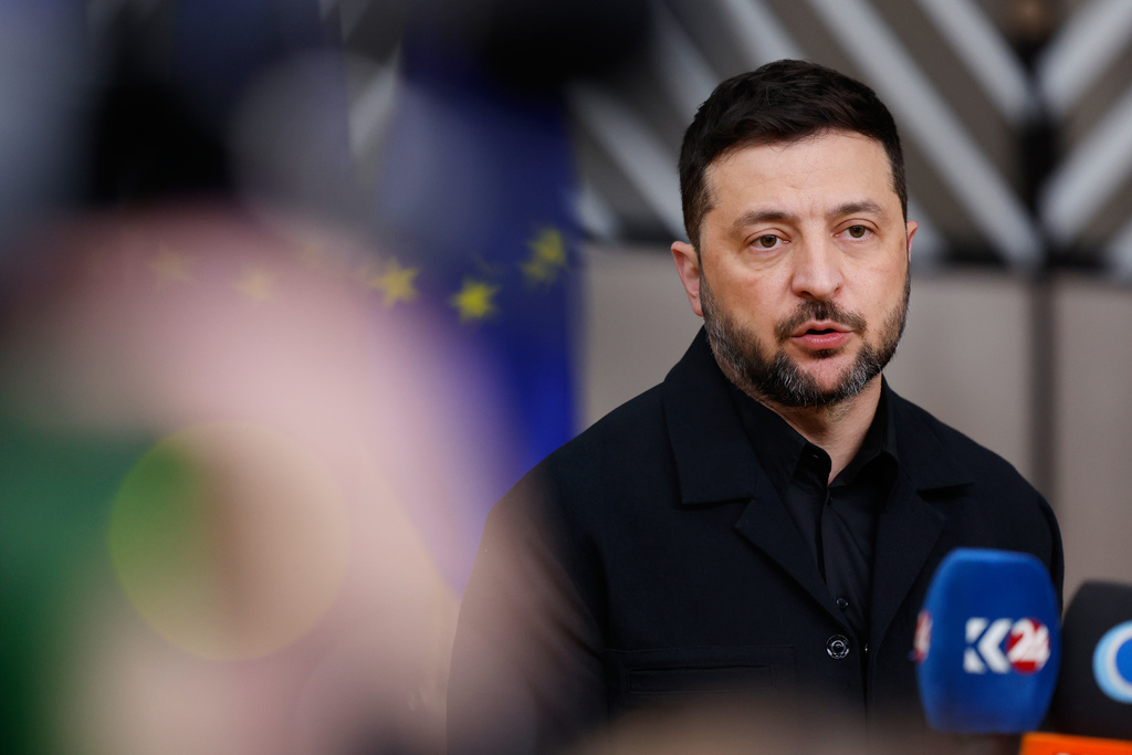 Zelenskyy Urges EU Leaders to Provide Long-Range Weapons to Ukraine Zelenskyy Urges EU Leaders to Provide Long-Range Weapons to Ukraine. Source: AP