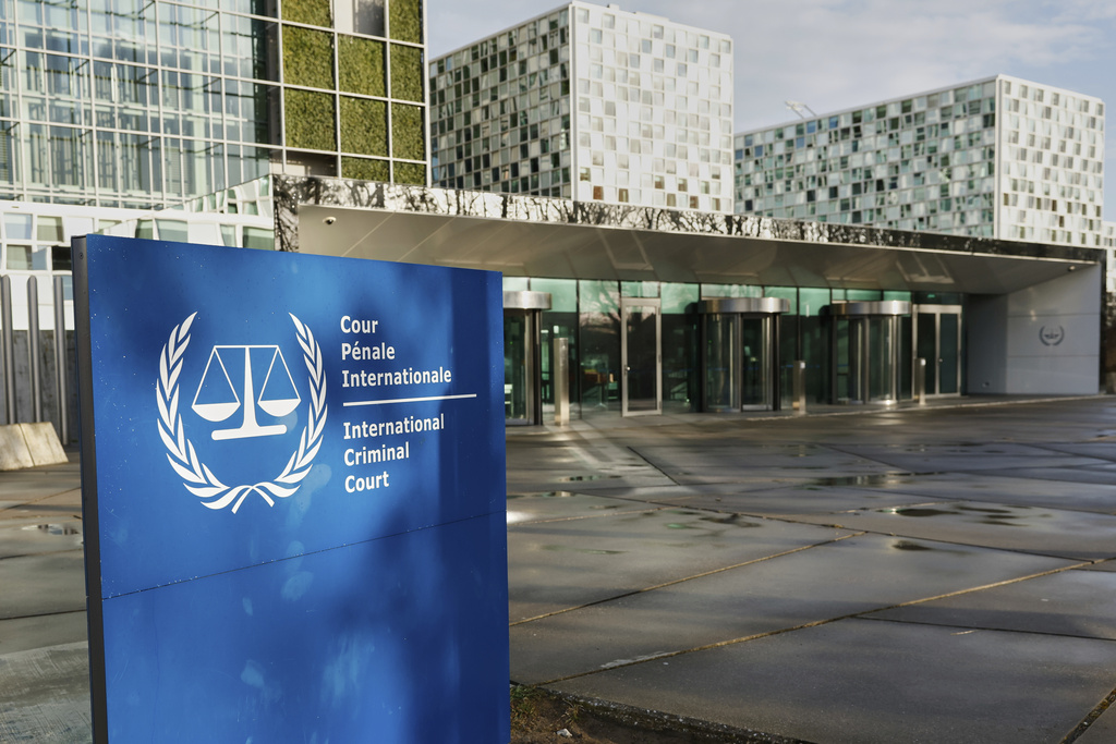 A general view of the exterior of the International Criminal Court in The Hague, Netherlands, March 12, 2025. Source: AP Photo.