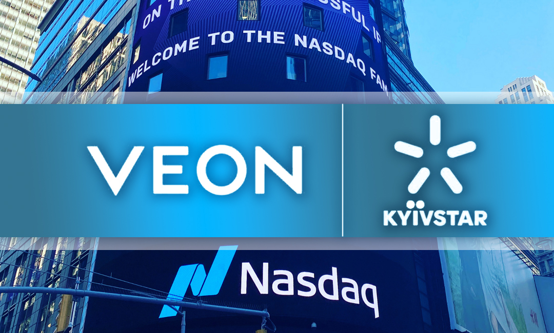 Kyivstar Makes History as First Ukrainian Company on Nasdaq. Source: The Gaze collage by Leonid Lukashenko