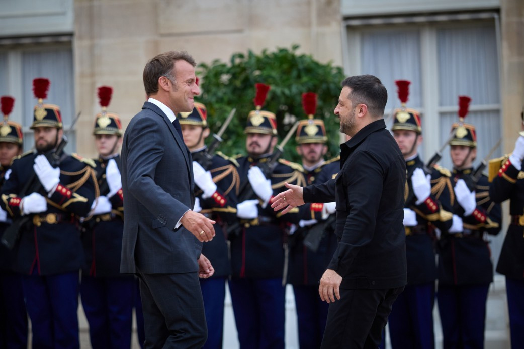 Zelenskyy and Macron Align Ahead of Coalition Summit on Security Guarantees Photo: Zelenskyy and Macron Align Ahead of Coalition Summit on Security Guarantees. Source: president-gov-ua