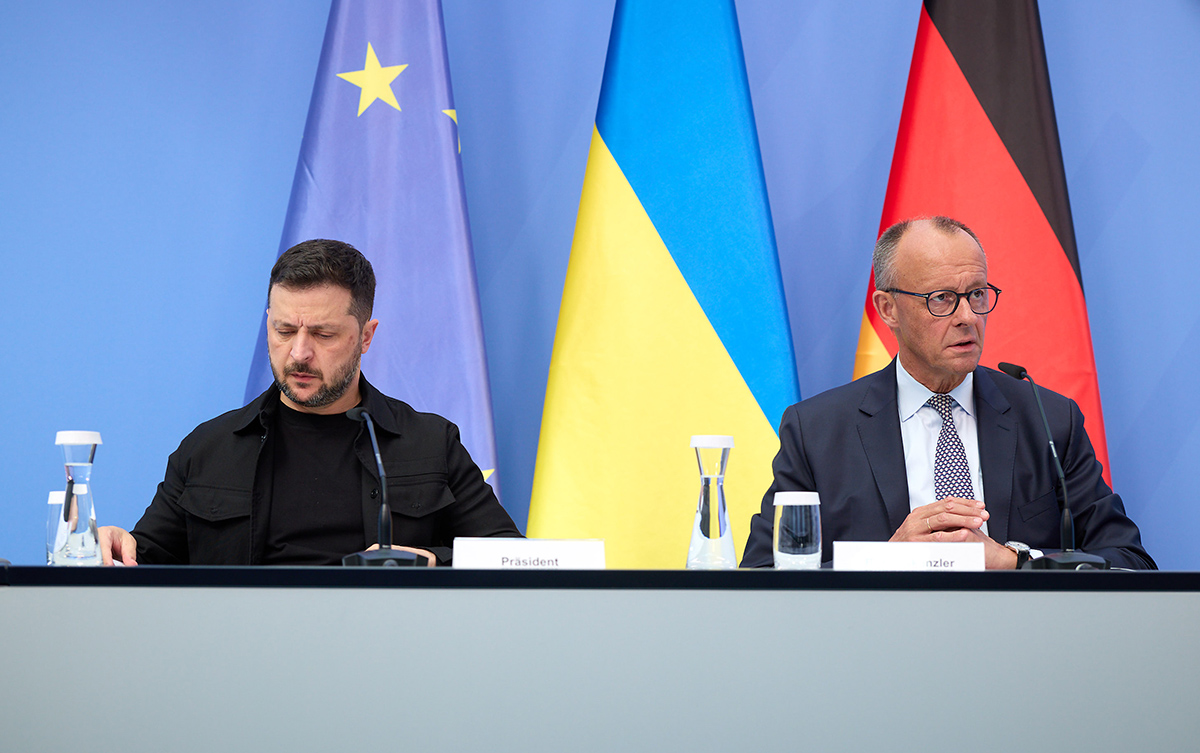 German Greens Criticize Merz Coalition for Blocking €4.5 Billion Aid to Ukraine German Greens Criticize Merz Coalition for Blocking €4.5 Billion Aid to Ukraine. Source: president-gov-ua