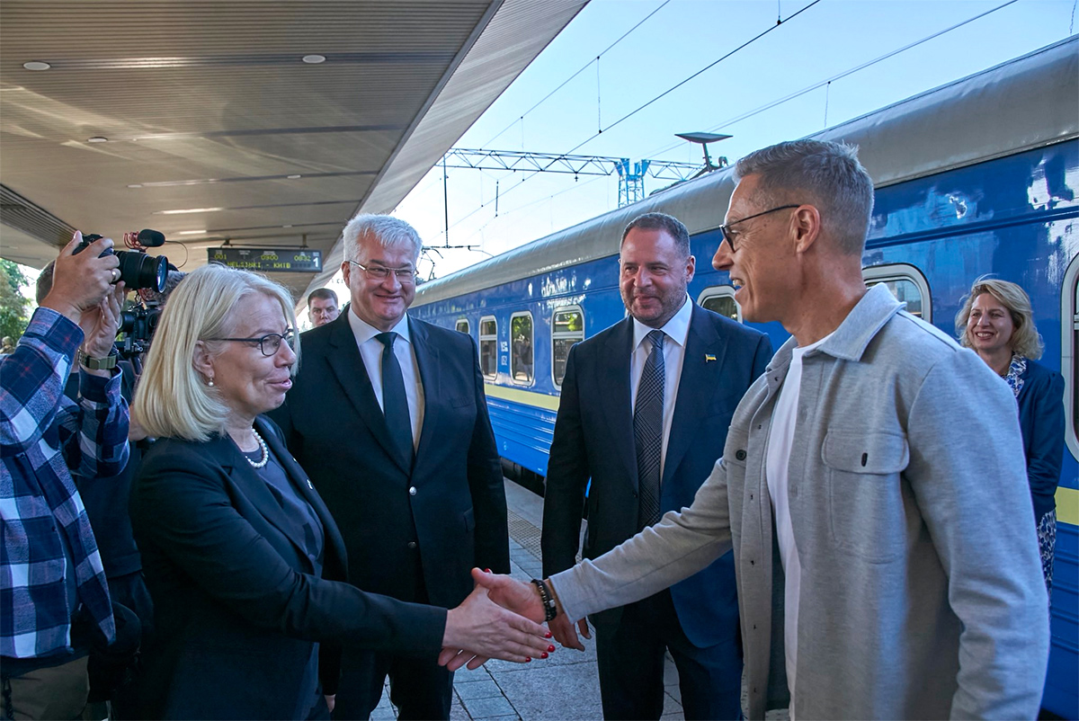 Finnish President Stubb Arrives in Kyiv for High-Level Talks Photo: Finnish President Stubb Arrives in Kyiv for High-Level Talks. Source: x-com-andrii-sybiha