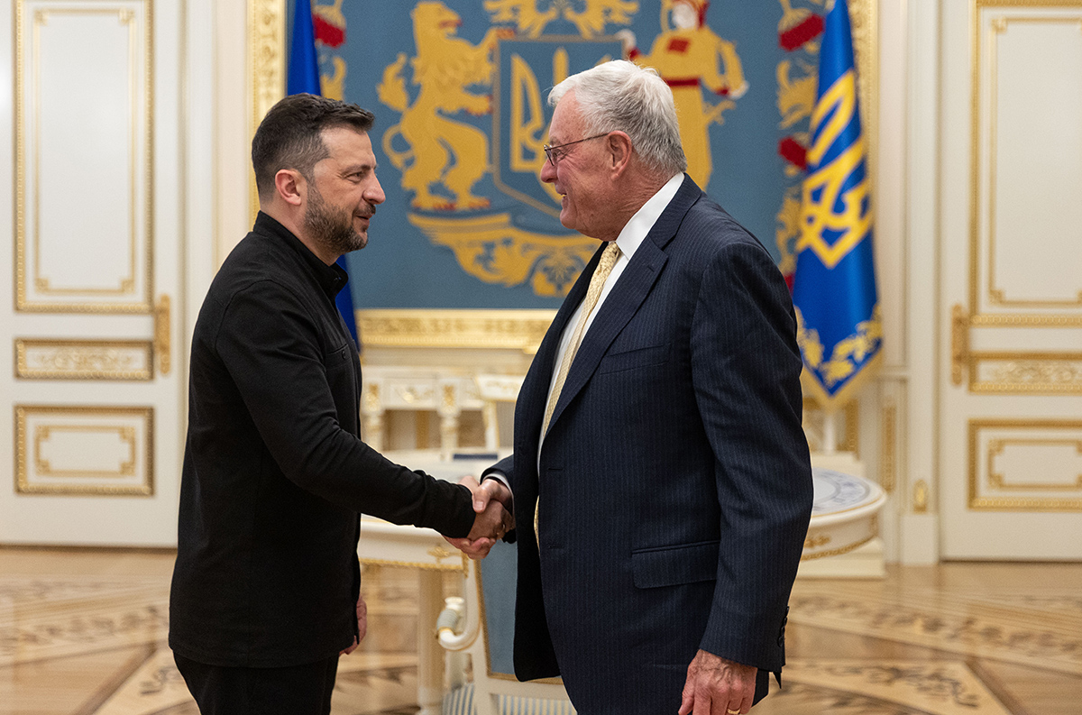 Photo: Zelenskyy, Trump Envoy Kellogg Discuss Defense Cooperation and Peace Efforts in Kyiv. Source: president-gov-ua