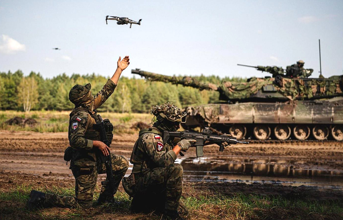 Photo: Polish Troops to Train in Ukraine on Drone Defense After Russian Incursions. Source: SztabGenWP