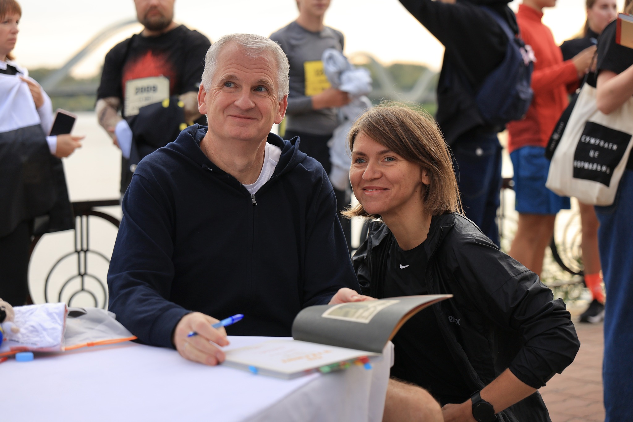 Timothy Snyder Joins Thousands at Kyiv’s Annual Run for Freedom Timothy Snyder Joins Thousands at Kyiv’s Annual Run for Freedom. Source: fb-KSE-Foundation