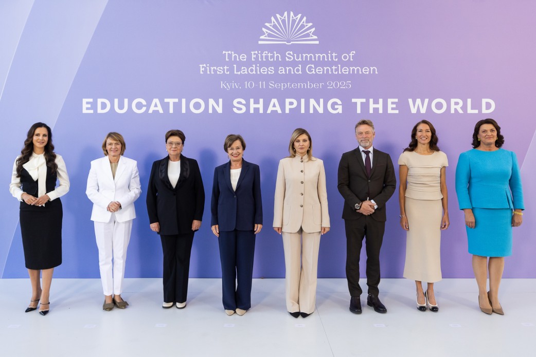 First Ladies and Gentlemen Summit Brings Lectures to Students Across Ukraine Photo: First Ladies and Gentlemen Summit Brings Lectures to Students Across Ukraine. Source: president-gov-ua