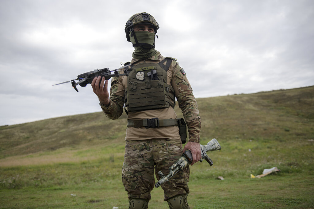 Photo: Drone Incursion Over Romania Prompts Condemnation, EU Sanctions Call. Source: AP