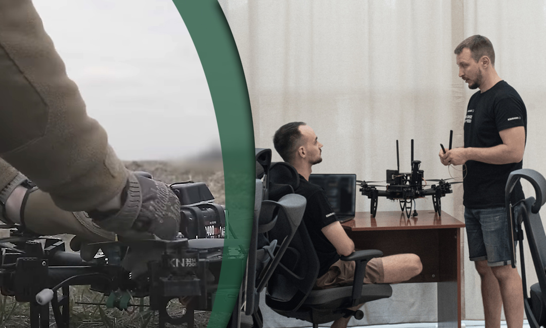US Investors Pour $15M into Ukrainian Startup Swarmer for AI Drones. Source: The Gaze collage by Leonid Lukashenko
