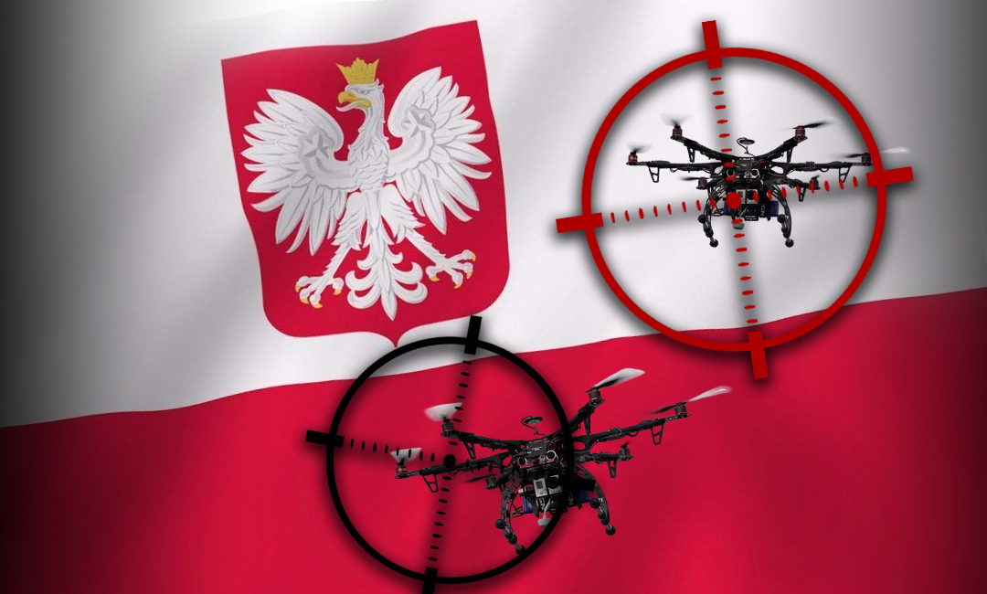 Poland Shoots Down Drone Over Government District, Detains Two Belarusians Photo: Poland Shoots Down Drone Over Government District, Detains Two Belarusians. Source: The Gaze collage by Leonid Lukashenko