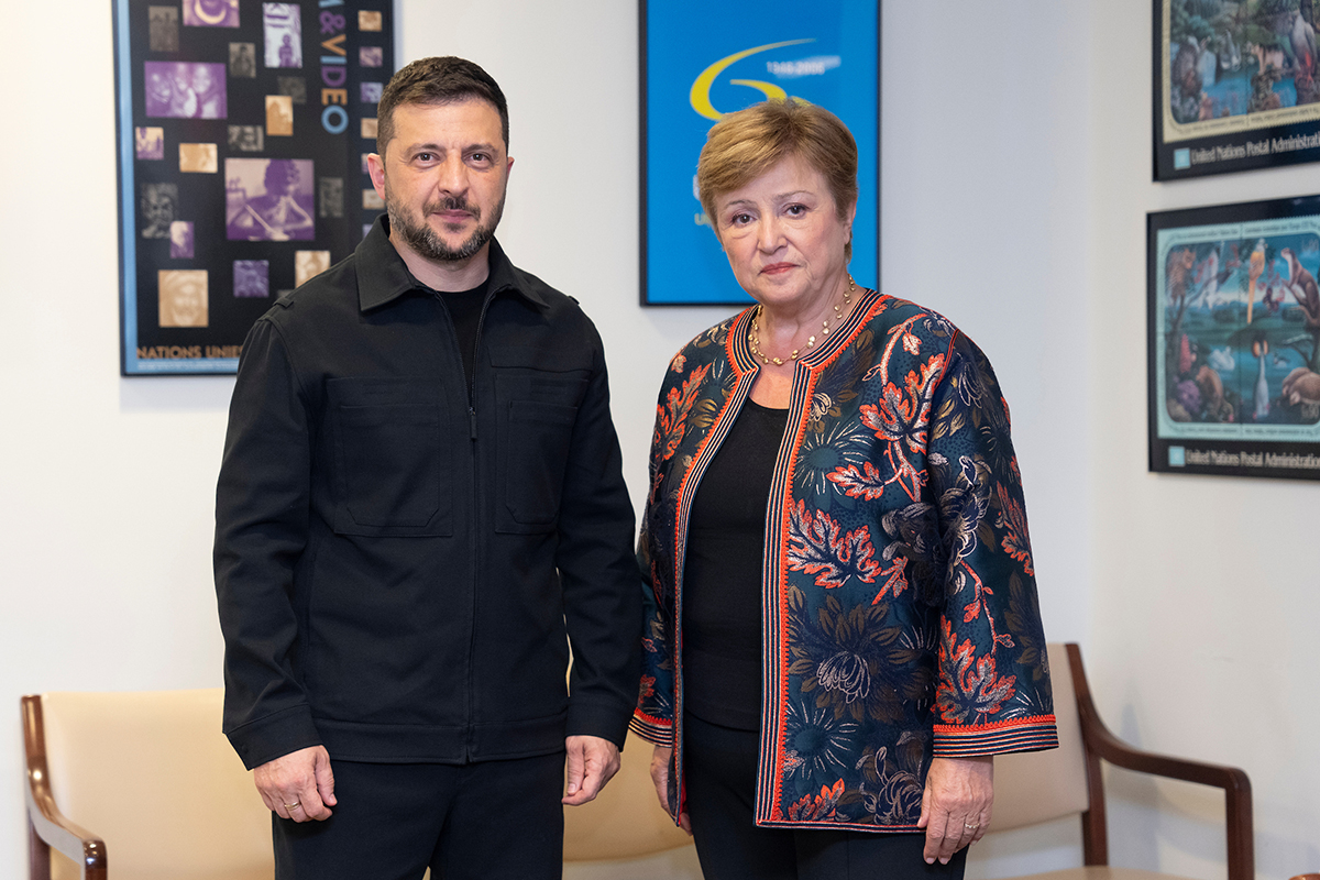 IMF Urges Ukraine to Raise Aid Gap Forecast to $65 Billion Photo: IMF Urges Ukraine to Raise Aid Gap Forecast to $65 Billion. Source: x-com-K-Georgieva
