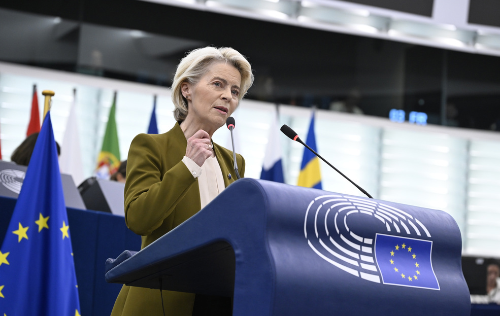 Photo: EU to Convene High-Level Summit on Russia’s Abduction of Ukrainian Children, von der Leyen Says. Source: AP