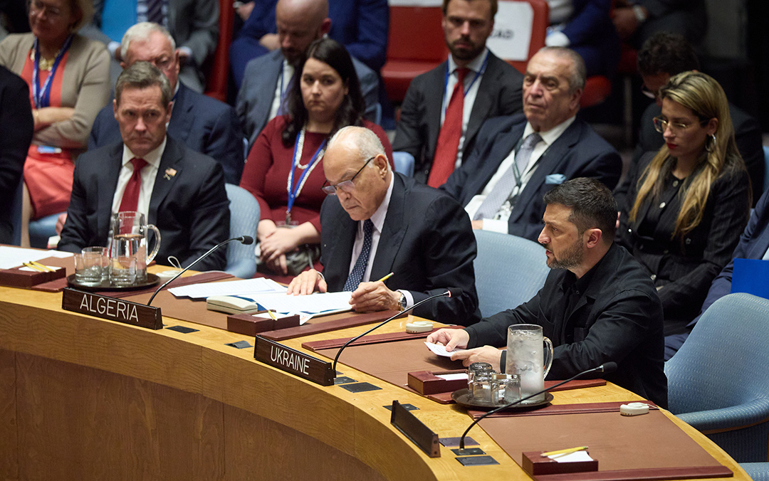 Photo: Zelenskyy’s Address to the UN Security Council – Main Highlights. Source: president-gov-ua