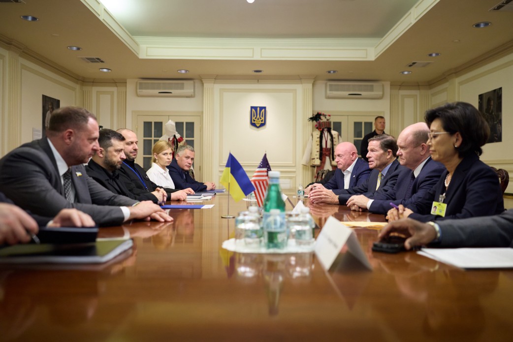 Zelenskyy Meets Bipartisan U.S. Congressional Delegation to Discuss Ukraine Support. Source: president-gov-ua