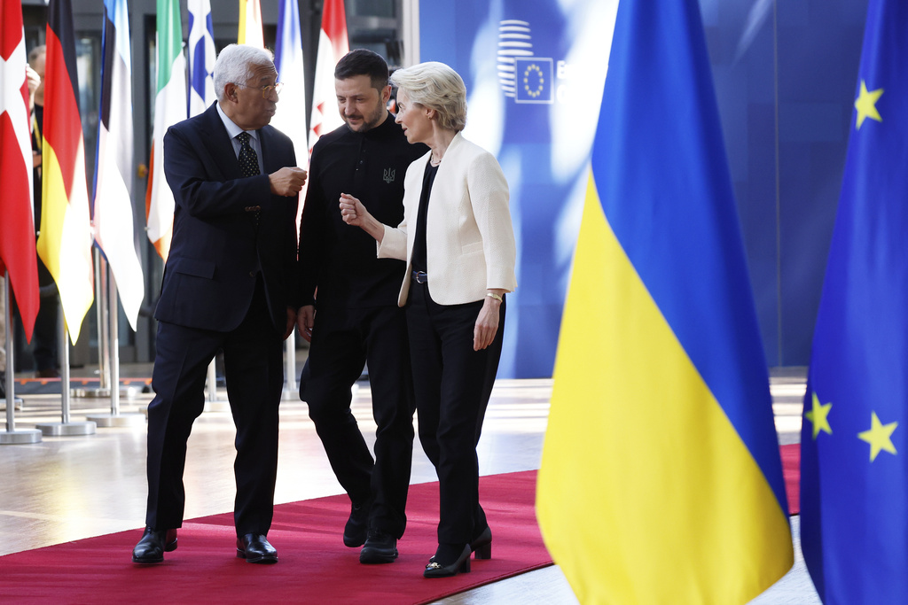 Photo: EU’s Costa Pushes to Advance Ukraine’s Membership Talks Despite Hungary’s Veto. Source: AP