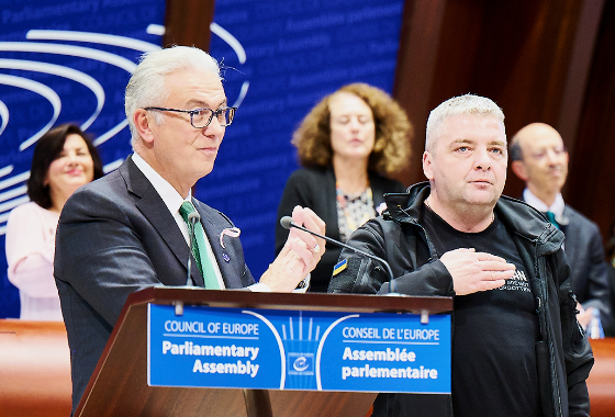 Human Rights Activist Butkevych First from Ukraine to Win Havel Prize. Source: pace-coe-int