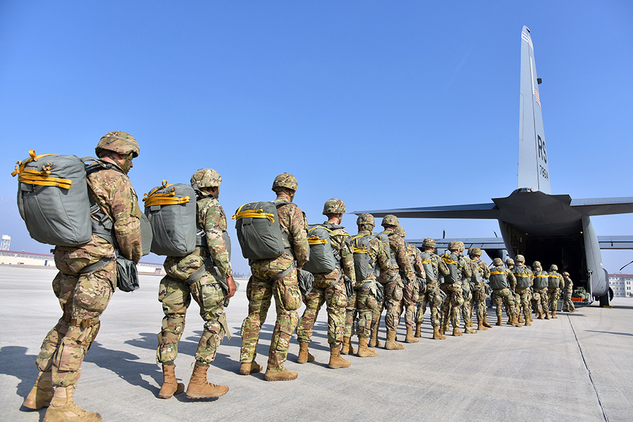 Up to 15,000 European Troops Could Protect Ukraine Under New Security Plans. Source: US Army