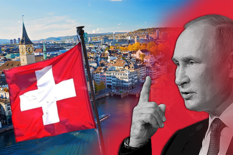 Photo: Switzerland Becomes Center of Russian-Chinese Espionage. Source: collage The Gaze